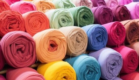 Vibrant Fabric Rolls - VidzCorp
