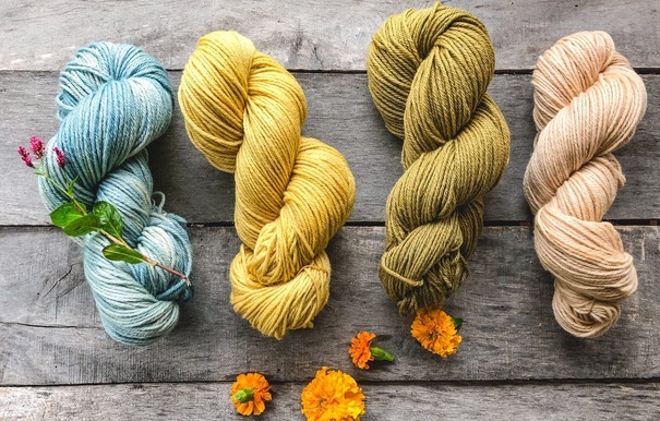 Natural and synthetic textile yarns
